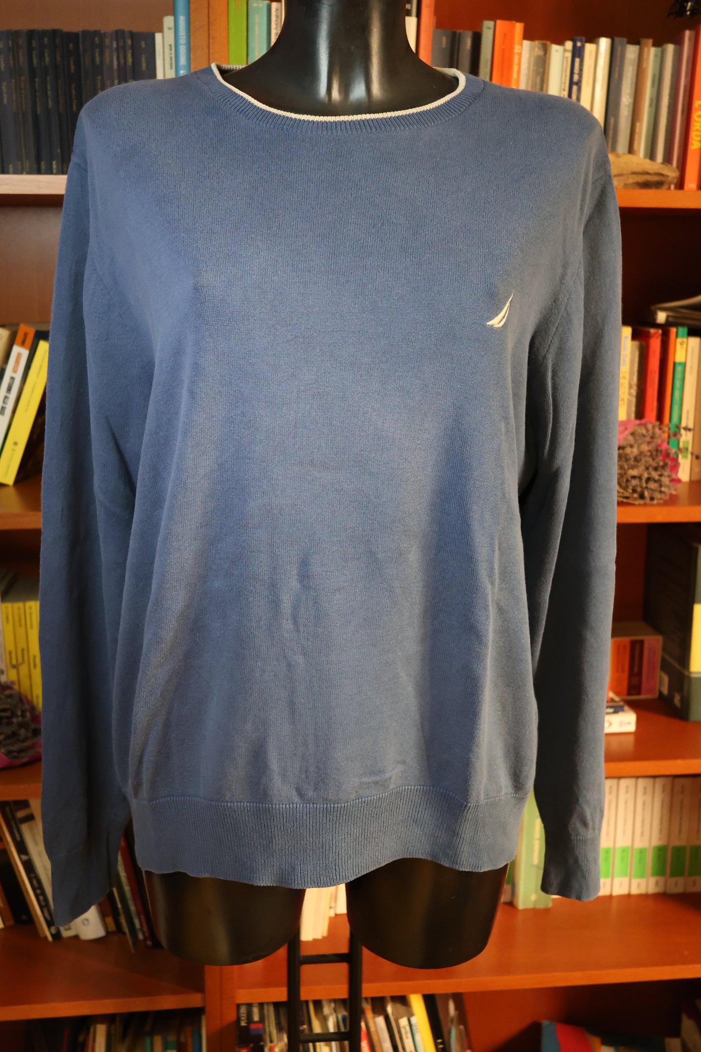 Light blue crewneck sweater