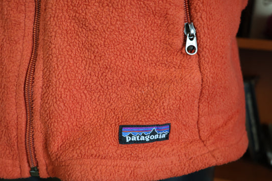 Orange Patagonia vest