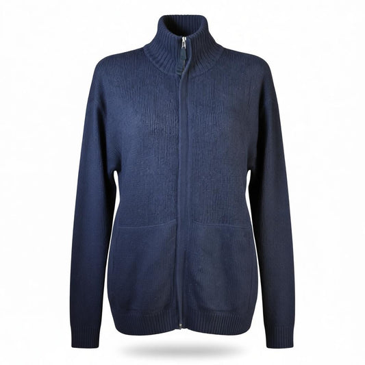 Blue sweater with big pockets