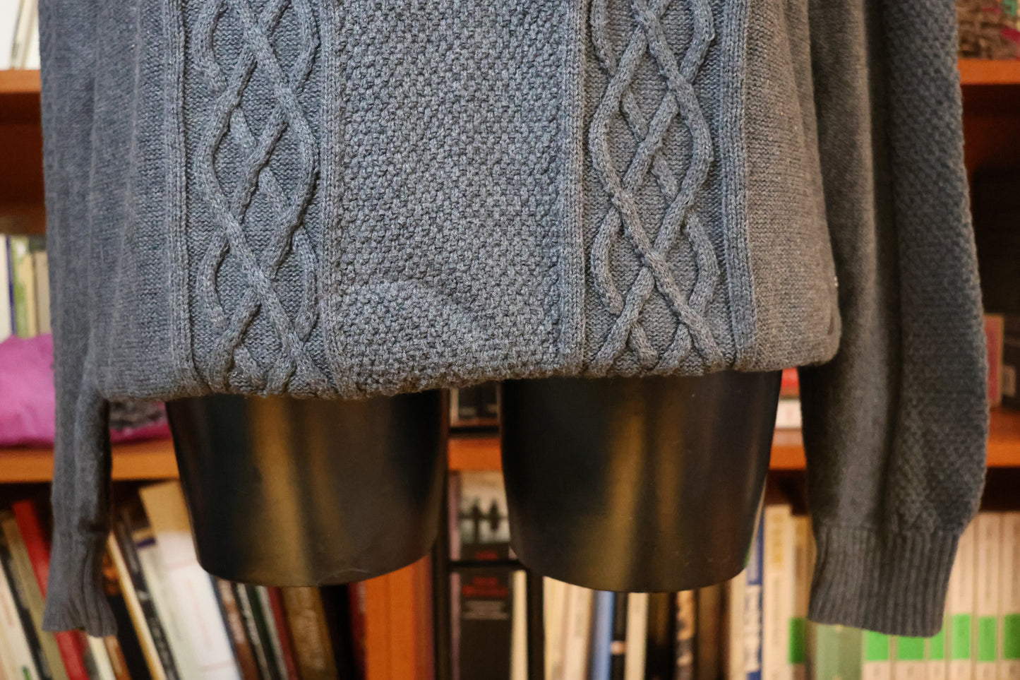 Elegant grey sweater