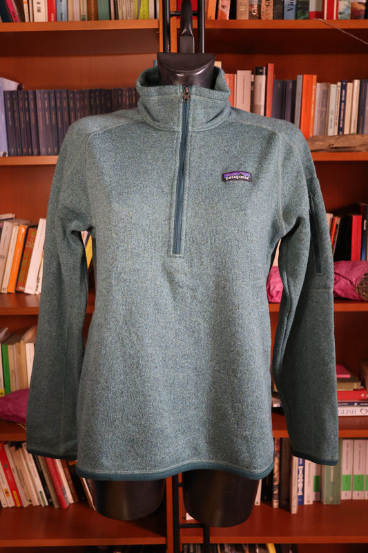 Olive green Patagonia fleece jacket