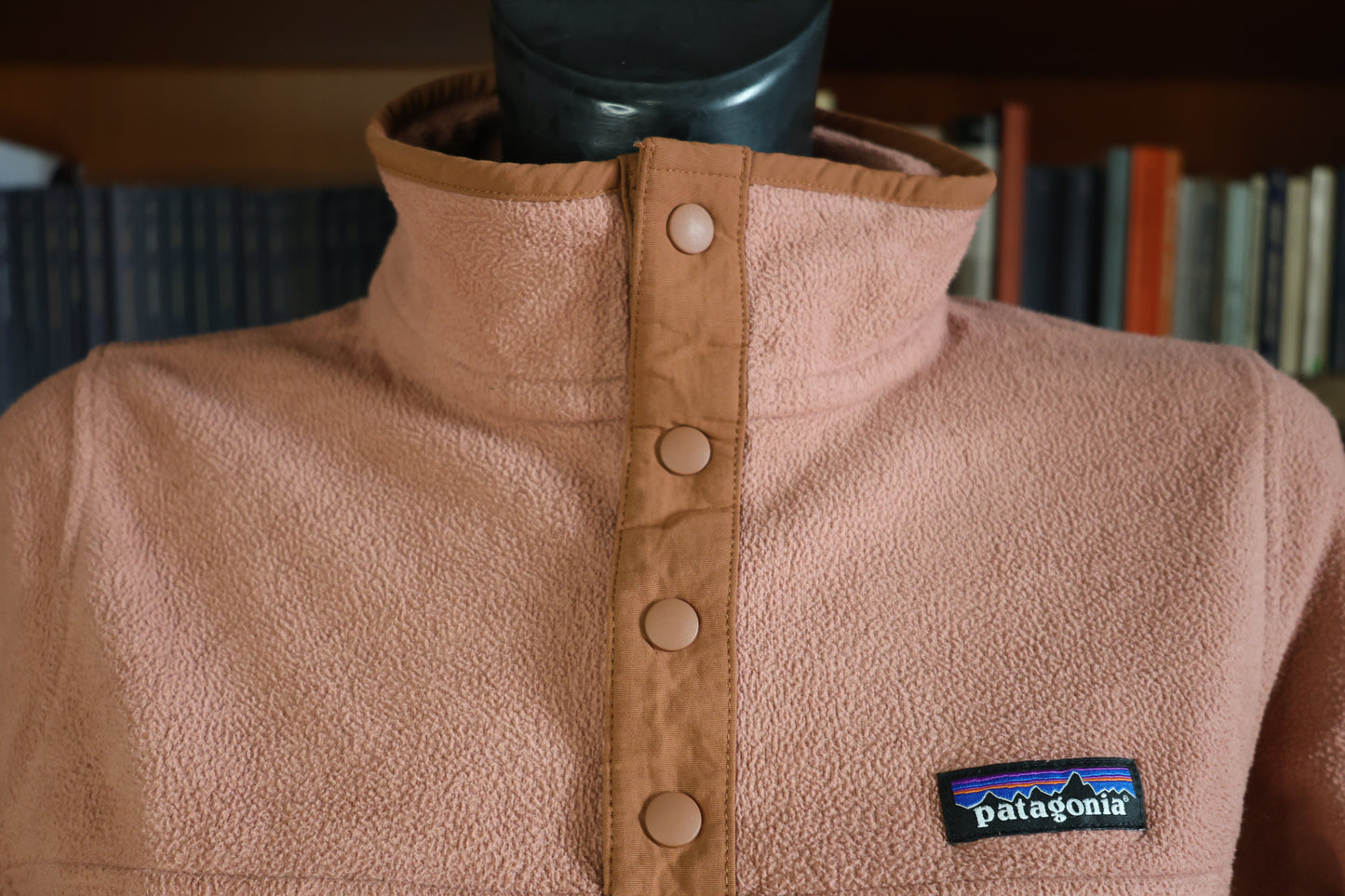 Rose Patagonia fleece jacket