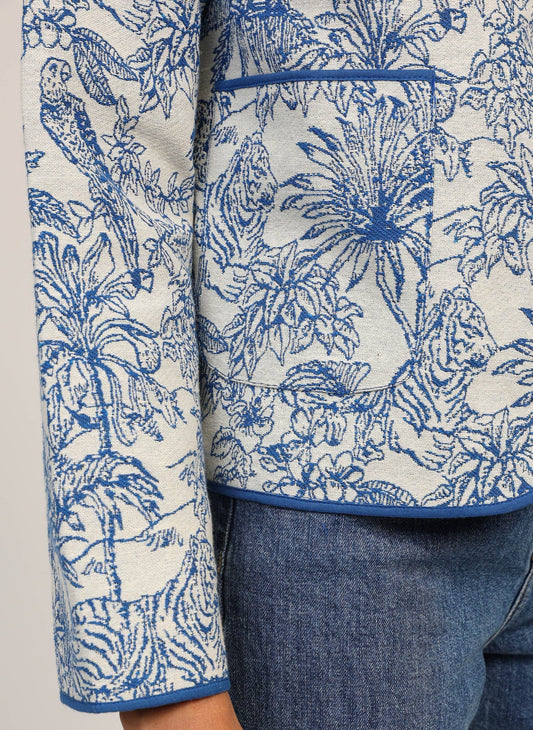 SHERA JACKET indigo: S/M