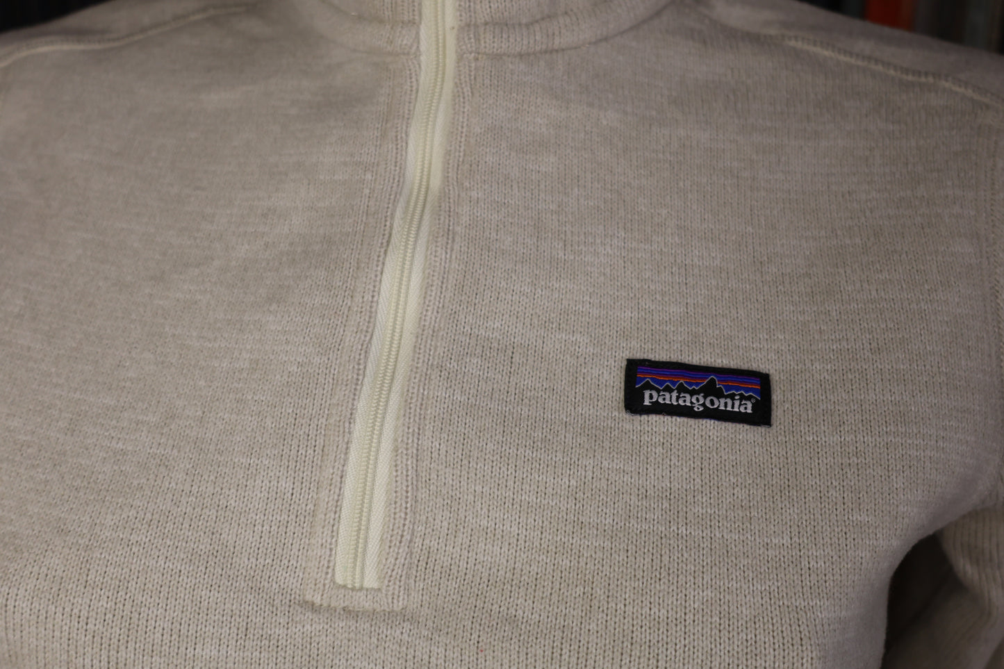 White Patagonia pile