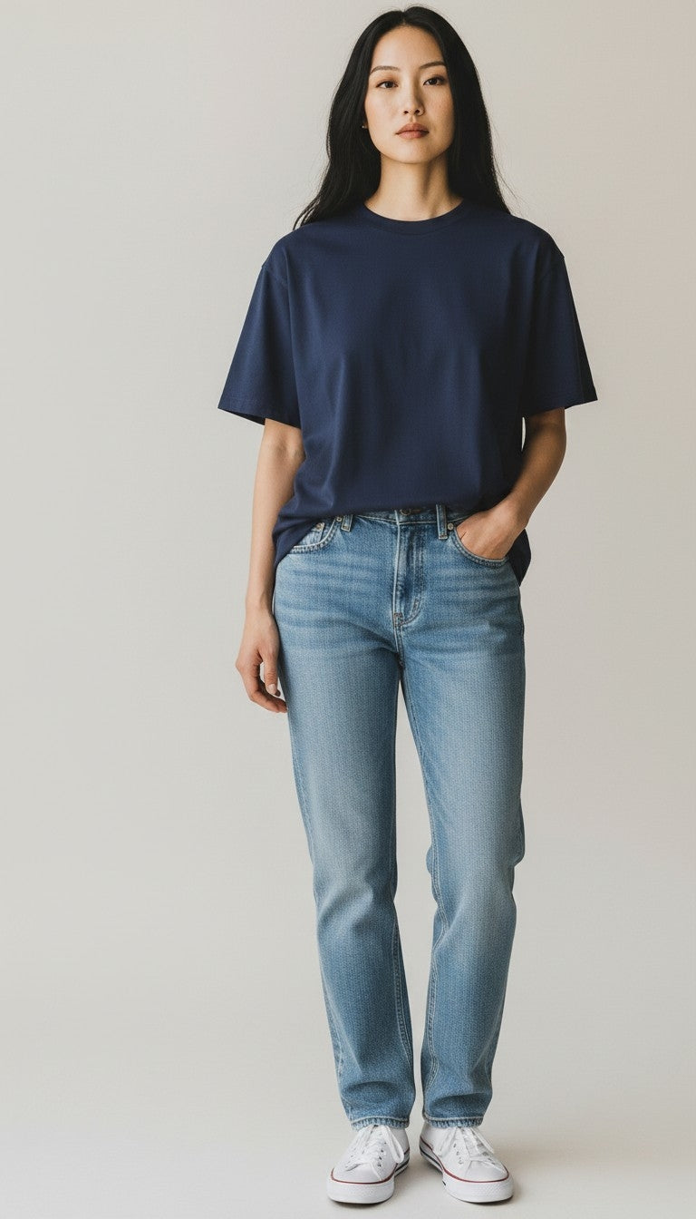 Maglia blu unisex