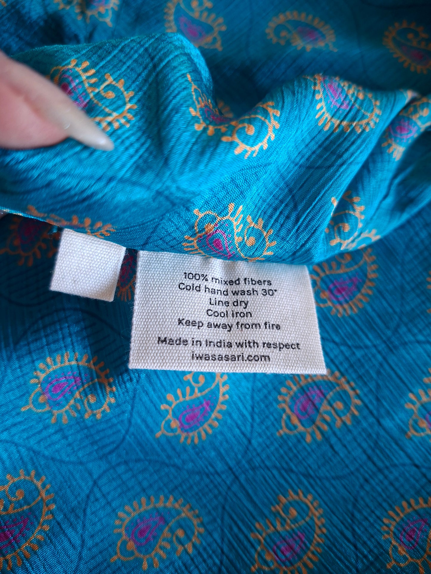 Pigiama corto rosa e azzurro I Was a Sari M